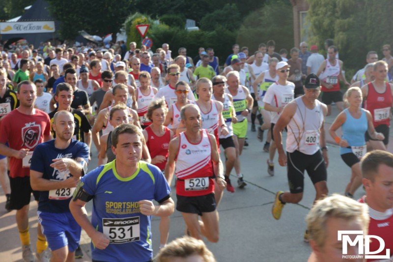 Zesde Kiezegemse stratenloop Vrijdag 17 Juli 2015