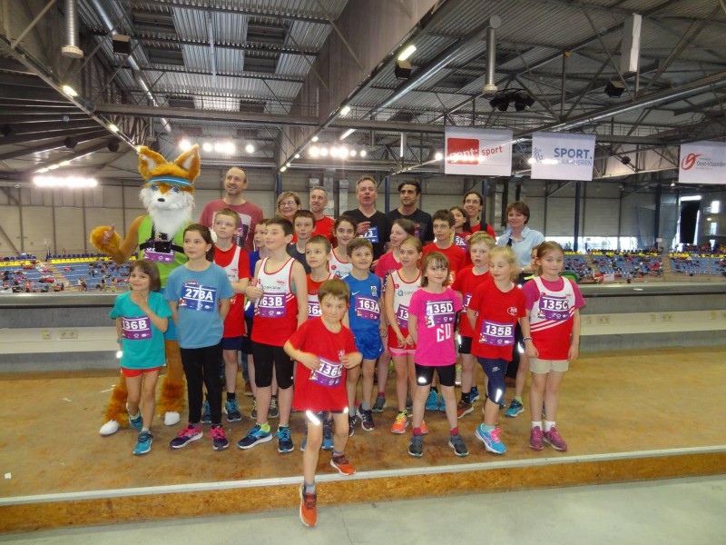 Zaterdag 18 Maart 2017 VAL jeugdsportdag in de Topsporthal in GENT en Urban Run Geetbets