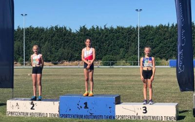 Zaterdag 29 Juni 2019 PK Jeugd piste in Tienen en Zelem loopt en Zonhoven