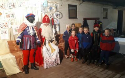 Deze week kwam SINTERKLAAS langs op de training van DCLA Halen