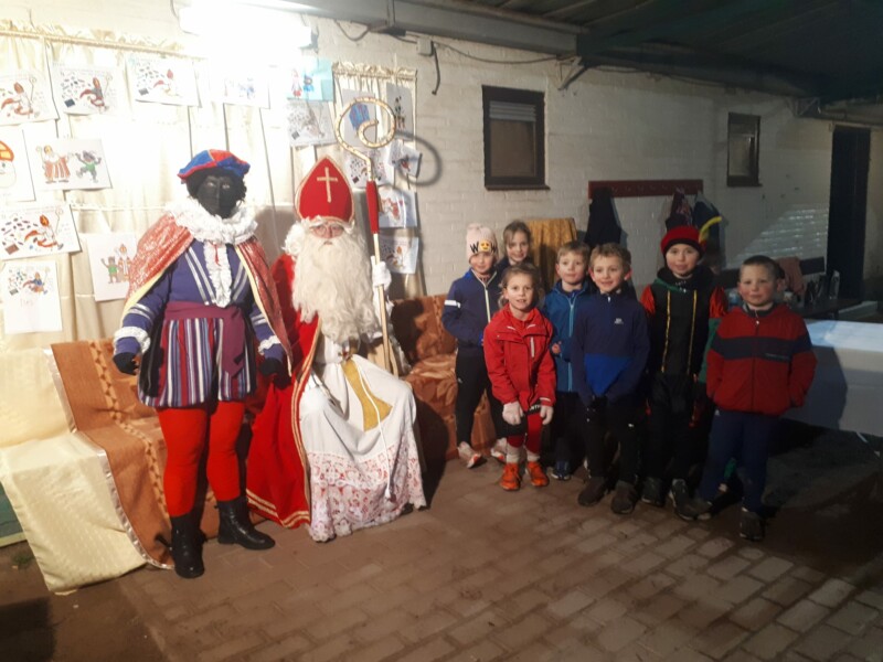 Deze week kwam SINTERKLAAS langs op de training van DCLA Halen