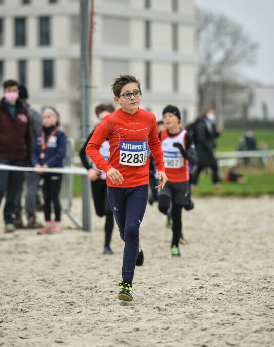 zondag 23 januari 2022, veldloop in Alken